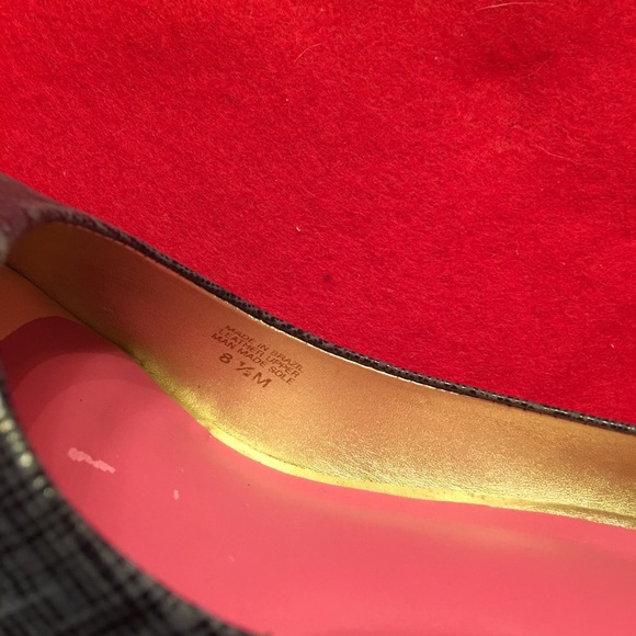 Lily Pulitzer Black Open Toe Wedges, 8.5M - Picture 6 of 6